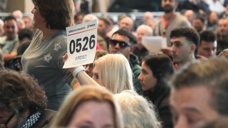 La subasta se realizará en el Salón Metropolitano de Rosario el próximo 16 de abril (Gobierno de Santa Fe)&nbsp;