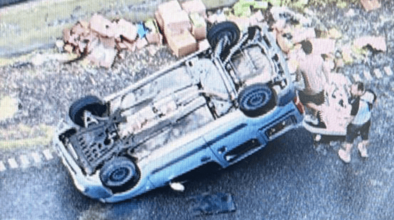 Captura de pantalla del drone del Tres.