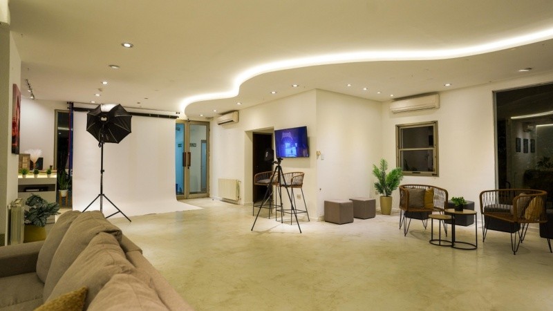 El impactante estudio inaugurado en Fune.&nbsp;