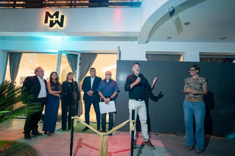 &nbsp;El evento de inauguración en Funes