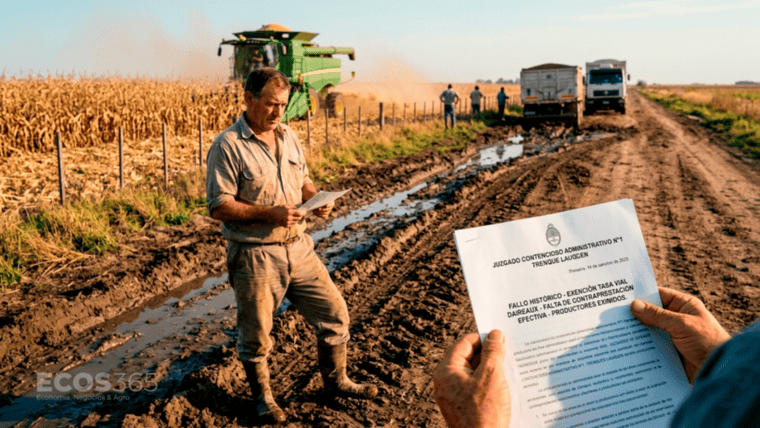 Histórico fallo contra la tasa vial: la Justicia exige caminos transitables a los municipios