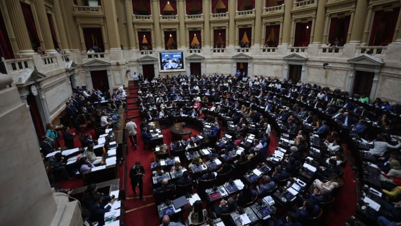 Audiencia en la Cámara de Diputados.&nbsp;