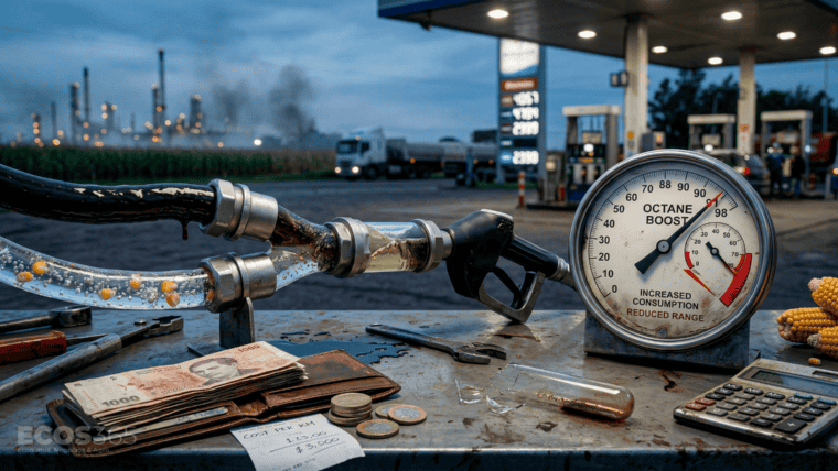 ¿Es verdad que la nafta con más bioetanol rompe el motor de las camionetas?