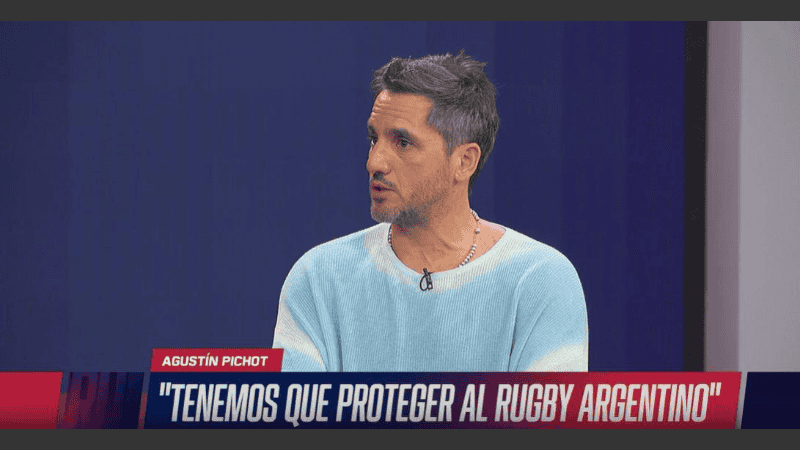 Agustín Pichot durante la entrevista que brindó a Equipo Scrum días atrás.