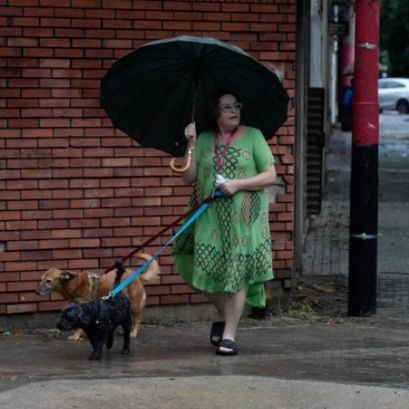 El Servicio Meteorológico Nacional prevé más lluvias para el fin de semana largo.