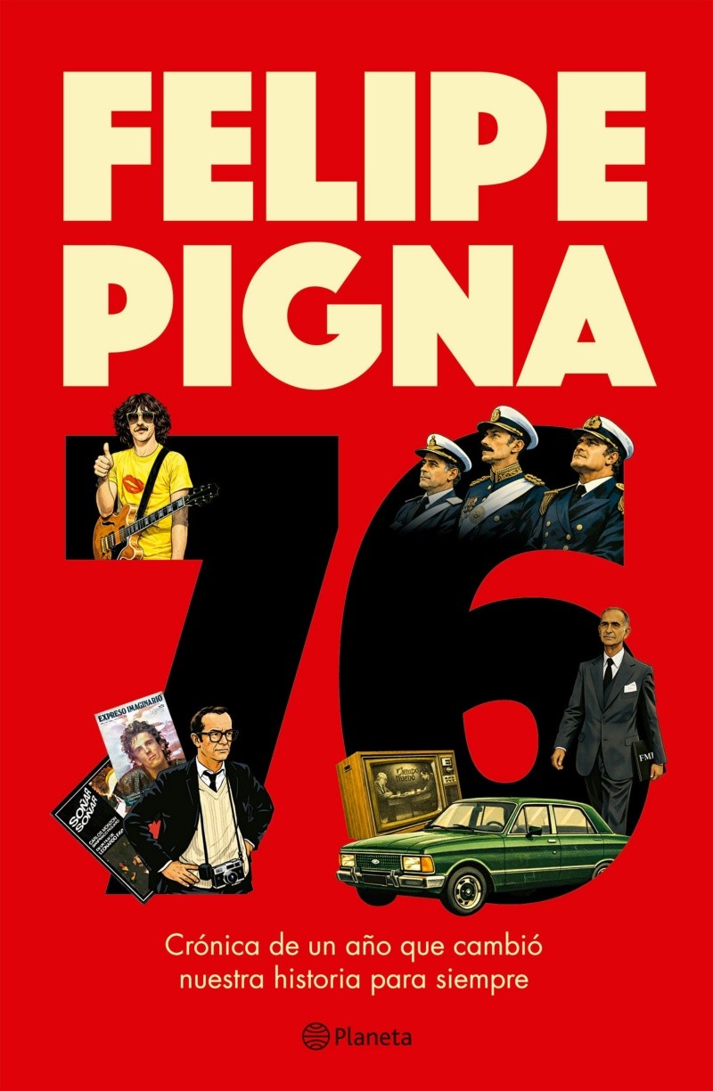 &nbsp;La tapa del nuevo libro de Felipe Pigna