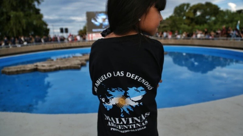 El recuerdo del abuelo excombatiente en Malvinas.