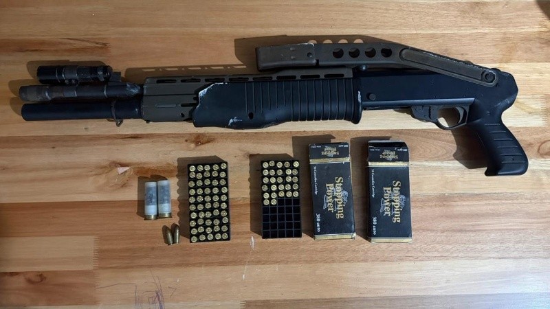 El procedimiento quedó enmarcado en una causa por abuso de arma de fuego.