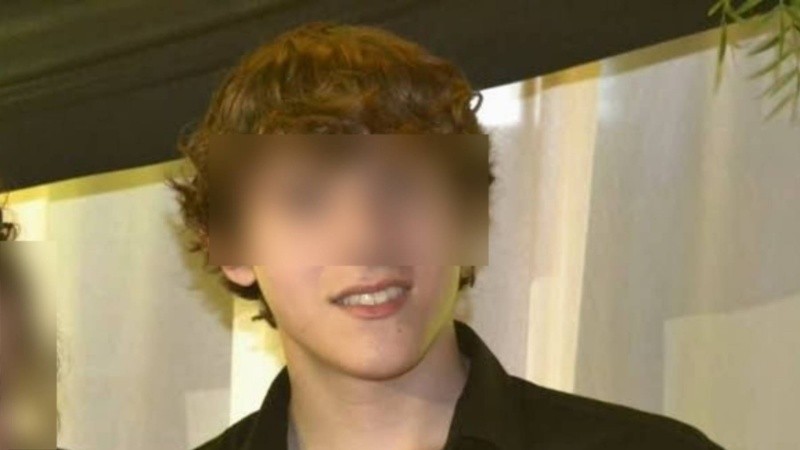 El adolescente involucrado en el crimen en la escuela.