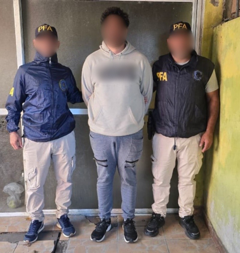 El detenido.