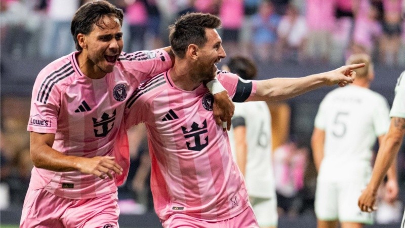 Messi anotó un golazo en el empate del Inter Miami.