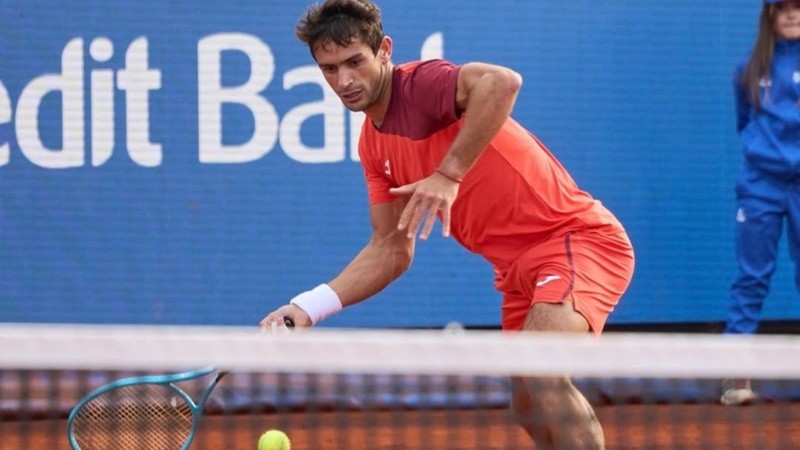 Navone en el ATP de Bucarest.