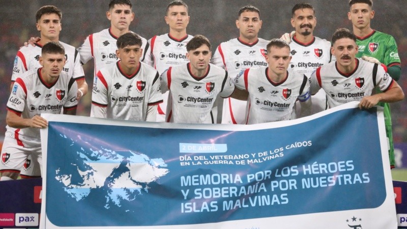 Los once titulares de Newell's ante Central Córdoba en Santiago del Estero.