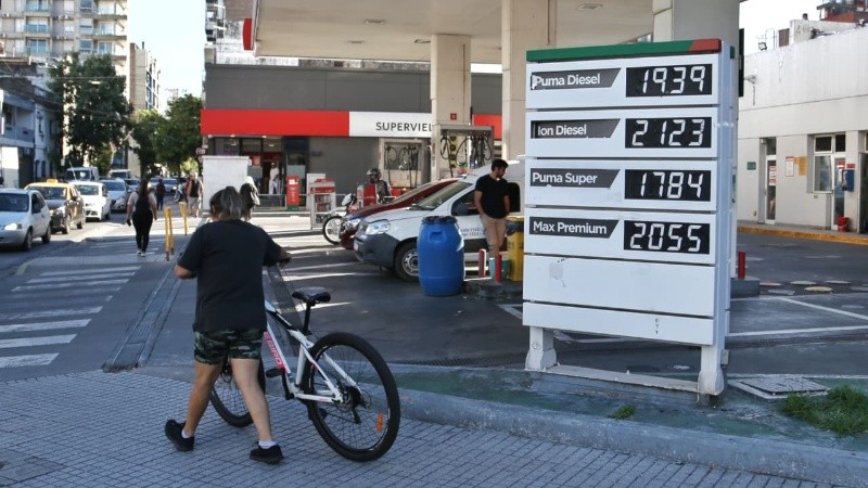 Los precios de Puma este lunes.