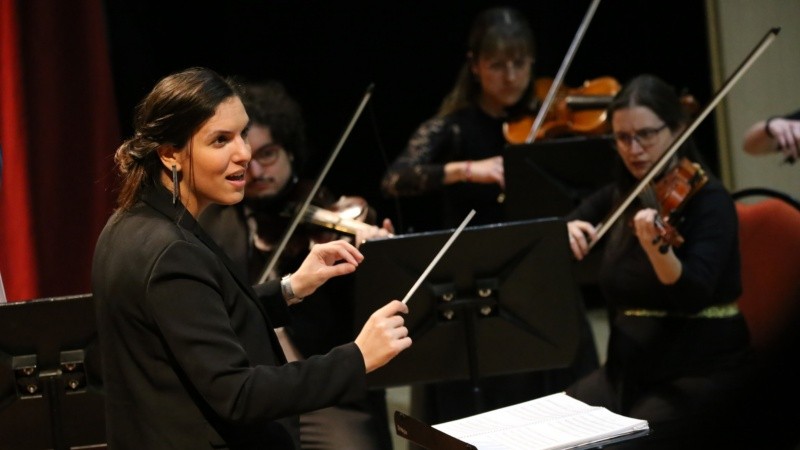 Danisa Alesandroni en acción&nbsp;