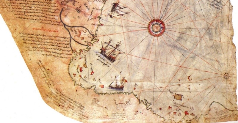 El detalle del extremo sur del mapa&nbsp;(Fuente: “Malvinas en Imágenes”).