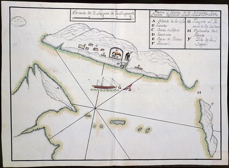 Plano de la muestra “Malvinas en Imágenes”.