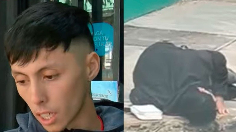 Milton contó su historia luego de que dos delincuentes lo choquen con una moto tras un robo en el centro.