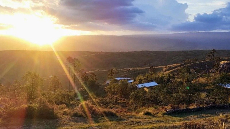 Las Bagualas, la bucólica región de Calamuchita donde tuvo lugar la entradera.