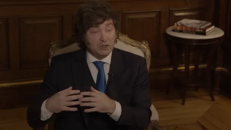 El presidente Javier Milei.