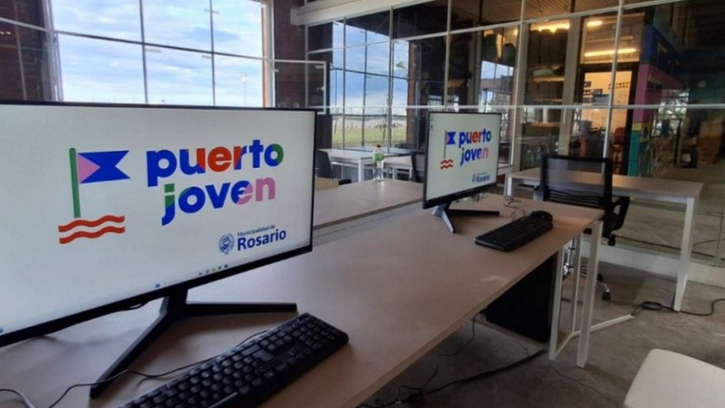 El espacio municipal Puerto Joven está ubicado en San Martín y el río.