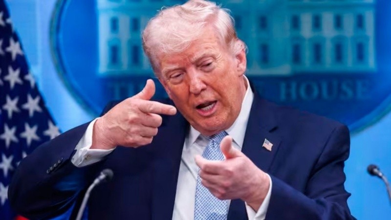 El presidente de Estados Unidos, Donald Trump.