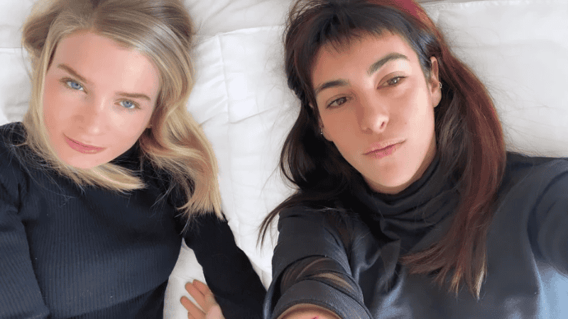 &nbsp;Delfina Lanusse y  Chantal “Tati” Leclercq.