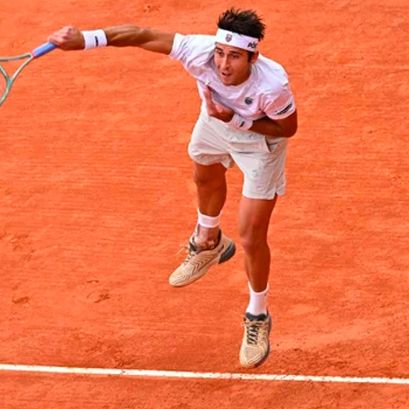 El argentino quedó eliminado frente a Carlos Alcaraz.