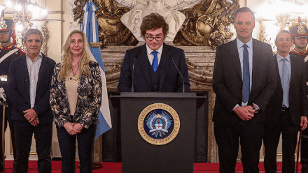 MIlei dijo que seguirá firme con la motosierra.