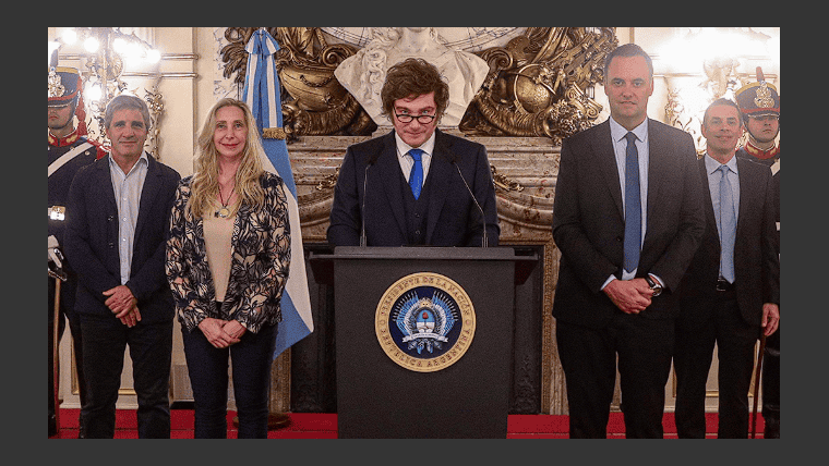 MIlei dijo que seguirá firme con la motosierra.