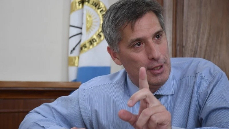 El ministro de Economía de Santa Fe, Pablo Olivares.