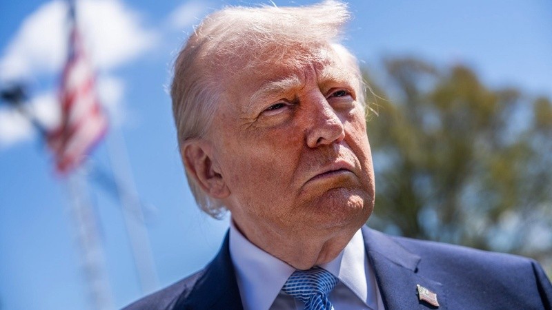 Trump volvió a amenazar a Irán en la previa de las negociaciones de paz.