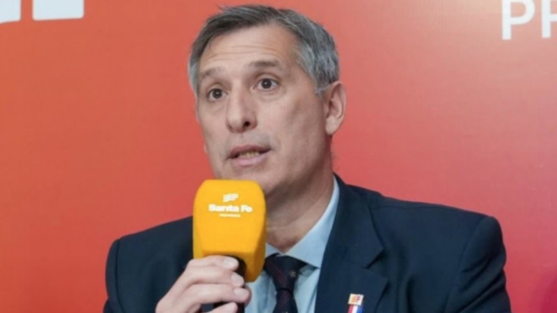 &nbsp;El ministro de Economía de Santa Fe, Pablo Olivares (Gobierno de Santa Fe)