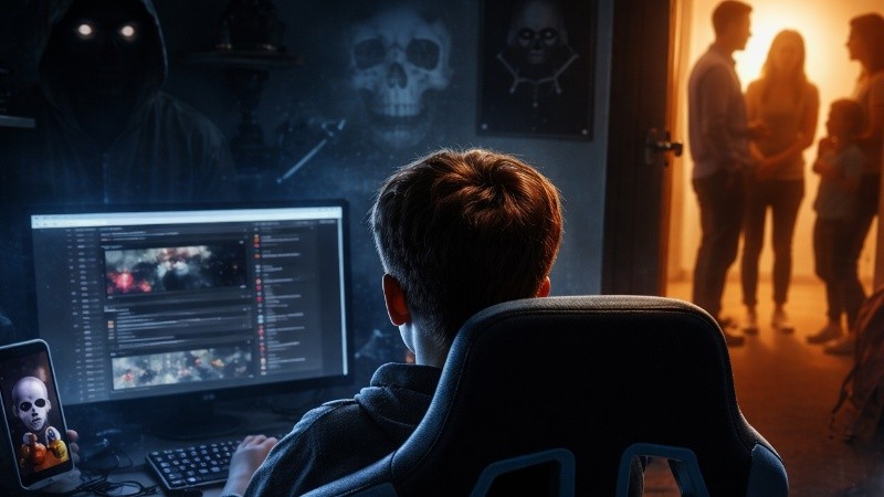 La soledad de la habitación y la falta de comunicación, un combo peligroso en el seno familiar.