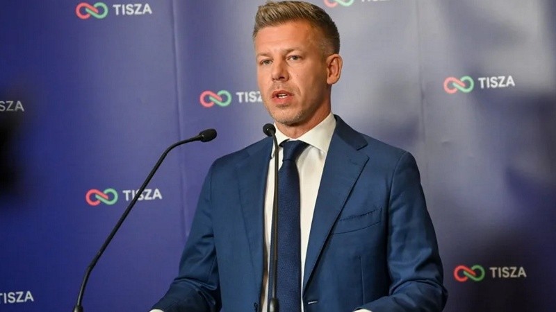 El flamante Primer Ministro de Hungría Péter Magyar.