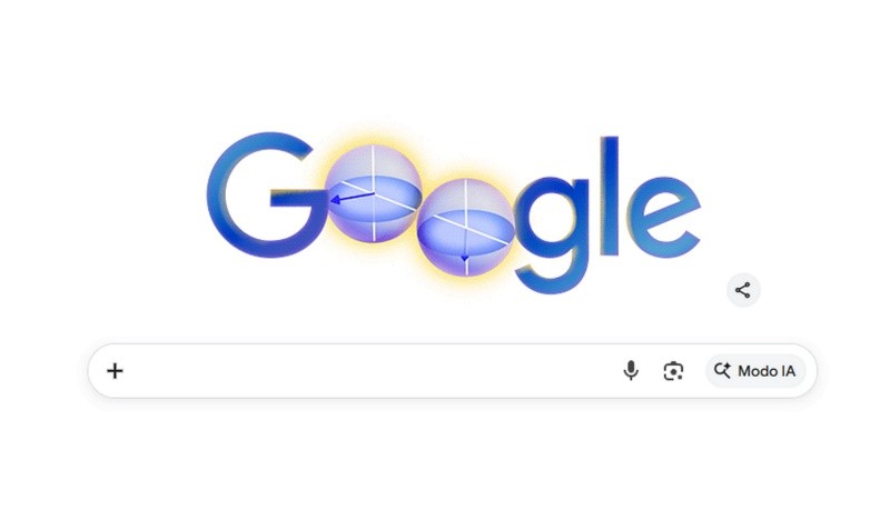 El doodle de Google.
