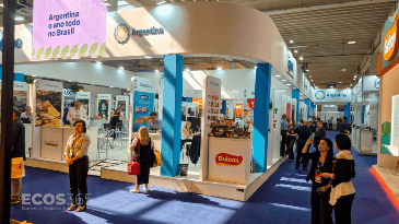 Argentina desembarcó con 50 empresas de doce provincias a la feria de la alimentación más importante del sur de Brasil.