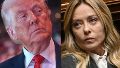 Donald Trump y Georgia Meloni.