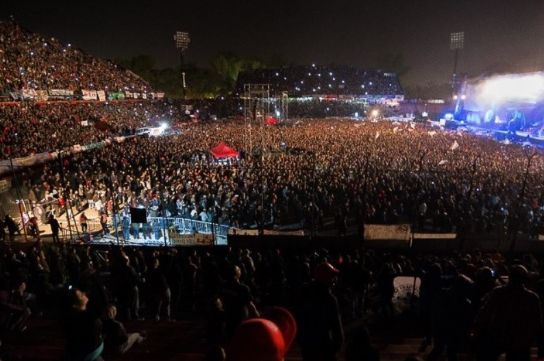 La Renga, en 2018, uno de los últmos grandes shows musicales en el Marcelo Bielsa. (archivo Alan Monzón/Rosario3)