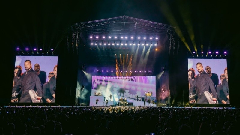 Ricky Martin en el Autódromo (Diego de Bruno).