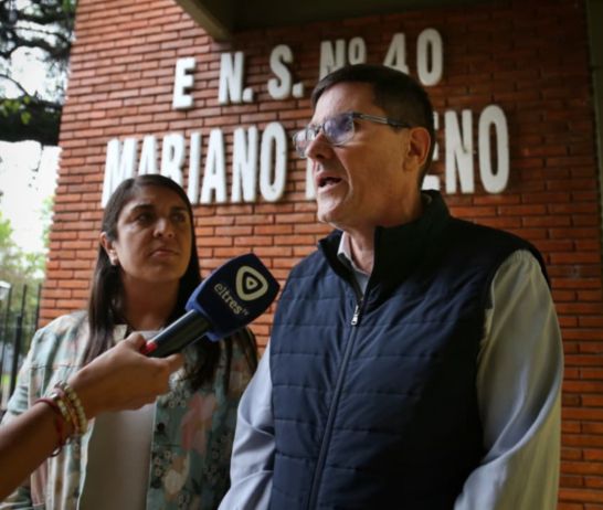 El ministro José Goity dialogó con el móvil de El Tres enviado especialmente a San Cristóbal.