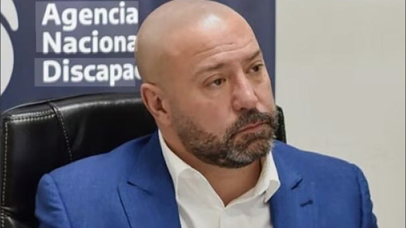 El extitular de la Agencia Nacional de Discapacidad, Diego Spagnuolo.