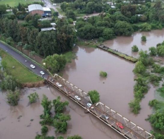 La última lluvia en el norte de Santa Fe fue la más abundante del siglo y superó la del ‘98.
