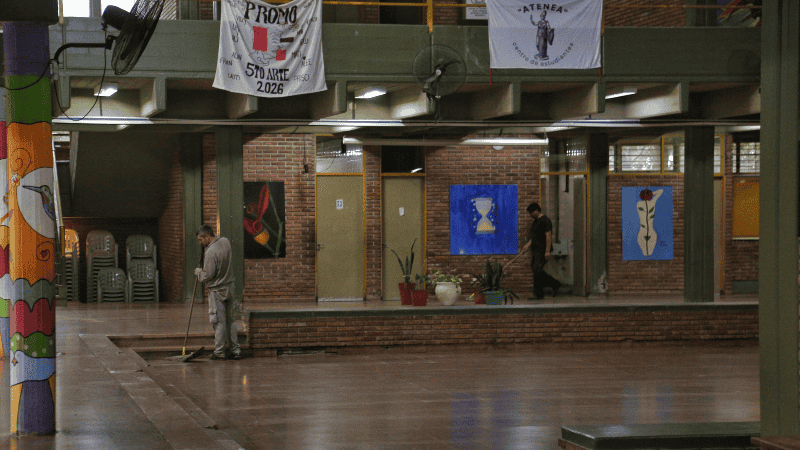 En las últimas horas la escuela comenzó a normalizar su actividad.