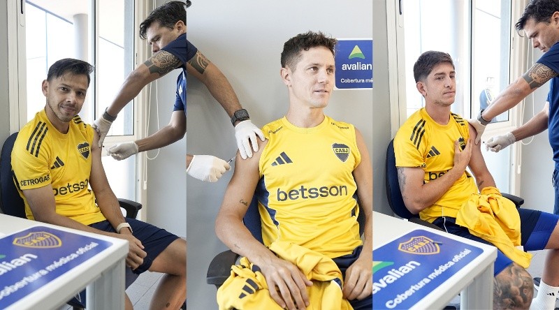 &nbsp;Los jugadores de Boca se sumaron a la campaña de Avalian