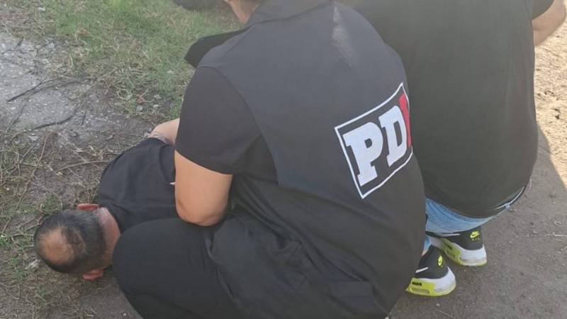 Cejas fue aprehendido por la PDI en la zona de Urquiza  las vías del Ferrocarril Belgrano.