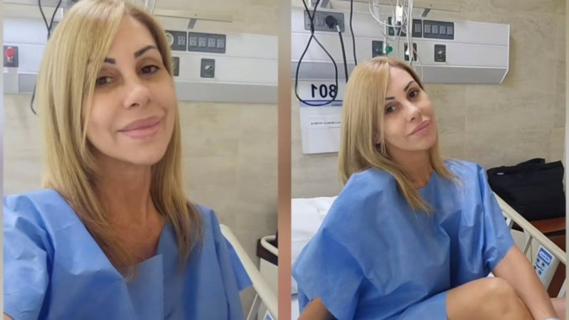 La vedette explicó los motivos de la intervención