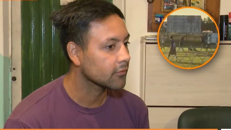 Tras el ataque, el primer diagnóstico médico confirmó una fractura de tabique con una fuerte inflamación en el rostro.