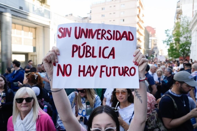 Nuevas acciones en defensa de la universidad pública esta semana (Alan Monzón/Rosario3).&nbsp;