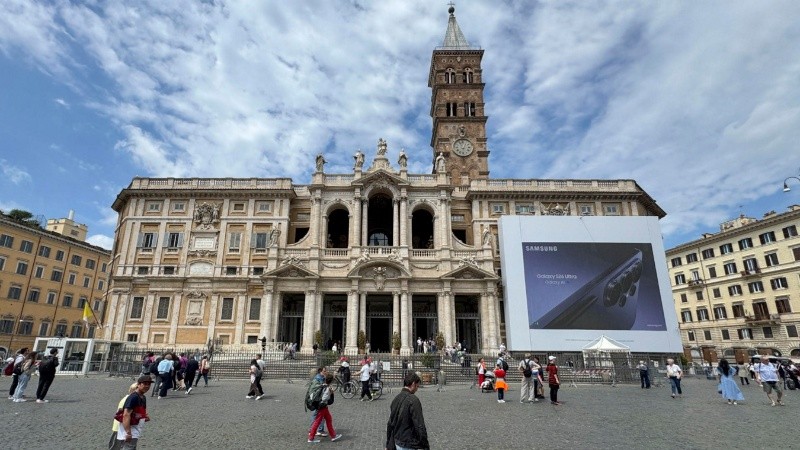 La basílica de Santa María la Mayor (EFE).